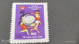 TÜRKEY--YARDIM PULLARI-1950- 60-   ÇOCUK ESİRGEME KURUMU  150K (*) - Timbres De Bienfaisance