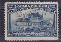 CANADA 1908 - Canceled - Sc# 99 - Oblitérés