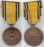 Belgique, Médaille Commémorative De La Guerre 1940-1945 - Belgium