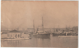 6114 MARSEILLE - Entrée De La Joliette - Vue RARE Bateau Marine Marchande 1905 Dijon Largemain - Joliette, Zone Portuaire