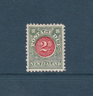 Nouvelle Zélande - Taxe - YT N° 15 * - Neuf Avec Charnière - Unused Stamps