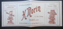 ► TACHEOMETRE      Ets H. Morin Paris   - Coupure De Presse 1925  (Encadré Photo) - Material Und Zubehör