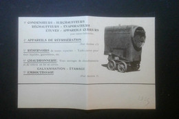 ►  SURCHAUFFEUR Sur Roues  Pour Usine Ou Mine  - Coupure De Presse 1925  (Encadré Photo) - Materiaal En Toebehoren