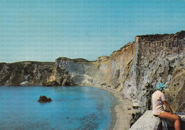 CARTOLINA  PONZA,LATINA,LAZIO-SPIAGGIA DI CHIAIA DI LUNA-MARE,SOLE,ESTATE,VACANZA,SPIAGGIA,BELLA ITALIA,VIAGGIATA 1971 - Latina