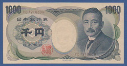 JAPAN - P.100b – 1000 Yen ND (1993-2004)  UNC, Serie YD 721860 H  Brown Serial - Japon