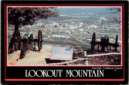 Tennessee Chattanooga Lookout Mountain Point Park Confederate Cannons - Chattanooga