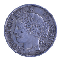 Troisième-République-5 Francs 1870 Paris - 1870-1871 Government Of National Defense