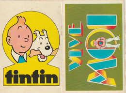 Autocollant 14 X 19 Cm Tintin Et Milou - Stickers