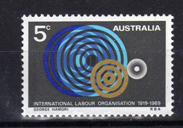 AUSTRALIE Australia 1969 Travail Labour  Yv 387 MNH ** - Neufs