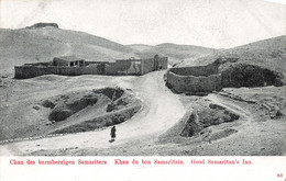 Palestine - Khan Du Bon Samaritain - Précurseur - Animé -  Carte Postale Ancienne - Palestina