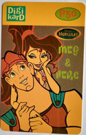 Philippines Digikard P50 " Meg And Herc - Disney's Hercules " - Philippines