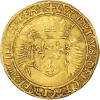France, Louis XII, Ecu D'or Aux Porcs-Epics, 1507-1515, Dijon, Rare, Or, TTB+ - 1498-1515 Lodewijk XII