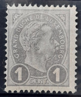 Luxembourg 1895 N°69 *TB Cote 5€ - 1895 Adolphe Rechterzijde