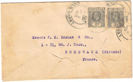 Australie - Australie - Gold Coast - Lettre Pour Bordeaux (France) - 6 Juin 1926 - Cartas & Documentos