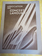 Programme Ancien/Musique/ Salle PLAYEL/Ass..des Concerts LAMOUREUX/ BIGOT Pdt / WAGNER /1940      PROG334 - Programme