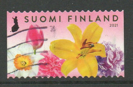 Finland 2021 Yv 2702 Bloemen, Gestempeld - Usados