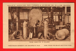 FKI-06 Dilligen Société Des Forges Et Aciéries Gepresste Und Gekumpelte Teile.  NC - Kreis Saarlouis