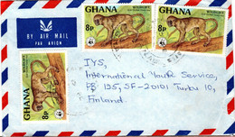 WWF, WNF, Letter  GHANA  Forerunner  /  Lettre  L'avant-coureur - Covers & Documents