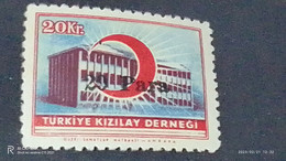 TÜRKEY--YARDIM PULLARI-1950-60  KIZILAY DERNEĞİ 20K  DAMGASIZ - Timbres De Bienfaisance