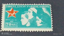 TÜRKEY--YARDIM PULLARI- ÇOCUK ESİRGEME 20P  DAMGASIZ - Charity Stamps