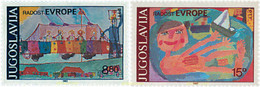 67223 MNH YUGOSLAVIA 1982 DIBUJOS INFANTILES - Lots & Serien