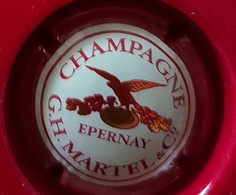 CAPSULE DE CHAMPAGNE MARTEL G.H. ET C° N° 17 - Martel GH