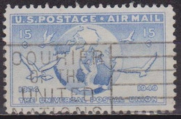 U.P.U. - ETATS UNIS - Globe Et Colombes - N° 42 - 1949 - 2a. 1941-1960 Used