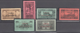 Alexandretta 1938 YT. 1-6 Taxe Full Set MNH VF - Ungebraucht