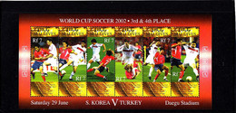 Soccer World Cup 2002 - MALDIVES - Sheet MNH - 2002 – Südkorea / Japan