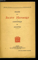Bulletin De La Société Historique Et Scientifique Des Deux-sèvres Tome XIII 2e Et 3e Trimestres - Hommage A Henri Clouzo - Auvergne