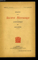 Bulletin De La Société Historique Et Scientifique Des Deux-sèvres Tome XII 3e Et 4e Trimestres - Découverte D'un Souterr - Auvergne