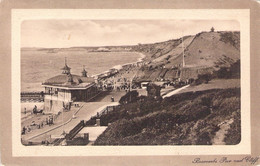 ANGLETERRE - BOSCOMBE Pier And Cliff - Carte Postale Ancienne - Andere & Zonder Classificatie