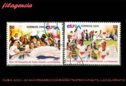 USADOS. CUBA. 2010-05 20 ANIVERSARIO DE LA COMPAÑÍA TEATRAL INFANTIL LA COLMENITA - Oblitérés
