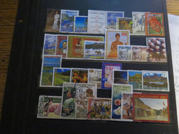 FRANCE, POLYNESIE FRANCAISE, LOT OBLITERE A 4 €, COTATION : 50 € - Collections, Lots & Series