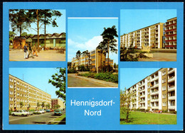G1724 - TOP Hennigsdorf - Neubauten Großplatte Kaufhalle Schule - Bild Und Heimat Reichenbach - Henningsdorf