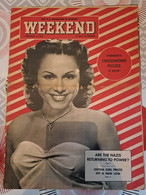 Weekend - The U.S. Magazine In Europe - Vol. 4, N° 12 - September 25, 1948 - Histoire