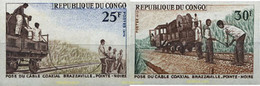 16773 MNH CONGO 1970 VIA FERREA BRAZAVILLE-PUNTA NEGRA - FDC