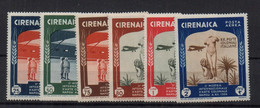 !!! ITALIE, CIRENAICA, SERIE PA N°24/29 NEUVE ** - Cirenaica