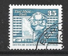 Allemagne DDR  N 2149 Oblitéré Sans Trace De Charniere - Karl Marx