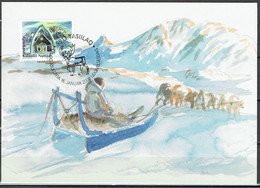 Greenland 2005.  250 Anniv Sisimiut.  Michel 458 Maxi Card. - Maximumkaarten