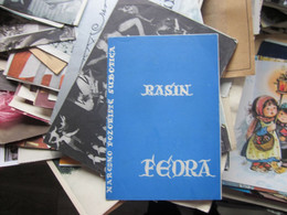 Narodno Pozoriste Subotica Szabadkai Nepszinhaz Rasin Fedra - Programme