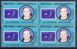 Grenada Gr. 1985 MNH Blk, Neil Armstrong, 1st Man On Moon, Space - Noord-Amerika