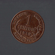 FRANCE DUPUIS 3e REPUBLIQUE - 1 CT 1912 - SUP A NEUVE - 1 Centime