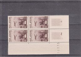 ALGERIE  PA 13  25° ANNIVERSAIRE   BLOC DE QUATRE  NEUFS XX - Airmail