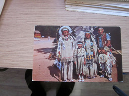 Indians, Chief Running Horse And Family, 1968 - Amérique