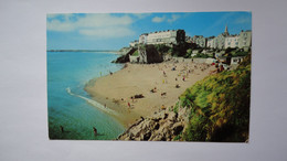 Royaume-uni ,  Tenby , Castle Sands - Pembrokeshire