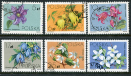 POLAND 1984 Climbing Plants Used.  Michel 2906-11 - Used Stamps