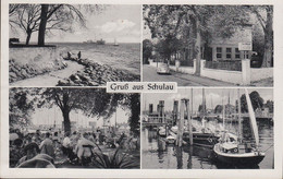 D-22880 Wedel - Schulau/Elbe - Gasthaus "Zur Elblust" (60er Jahre) - Car - VW Käfer - Nice Stamp - Wedel