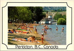 Canada Penticton Okanagan Lake Beach - Penticton