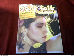 ROCK FOLK   N° 222  MADONNA   EN COUVERTURE - Musique